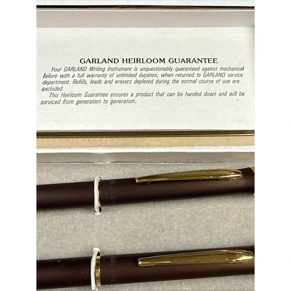 Garland Heirloom Pen & Pencil Set 6.25 Wide 2.5‎ Long 1 Tall